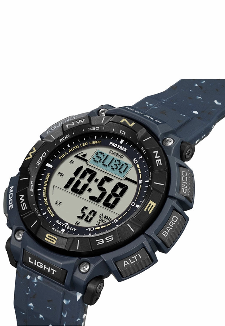 Casio Pro Trek PRG-340SC-2DR Digital Rubber Strap Solar Watch for Men