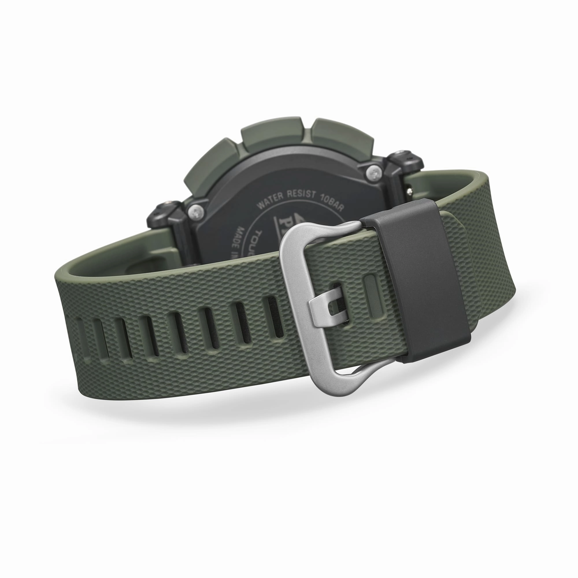 Casio Protrek Digital Solar Green Resin Band Watch PRG340-3D