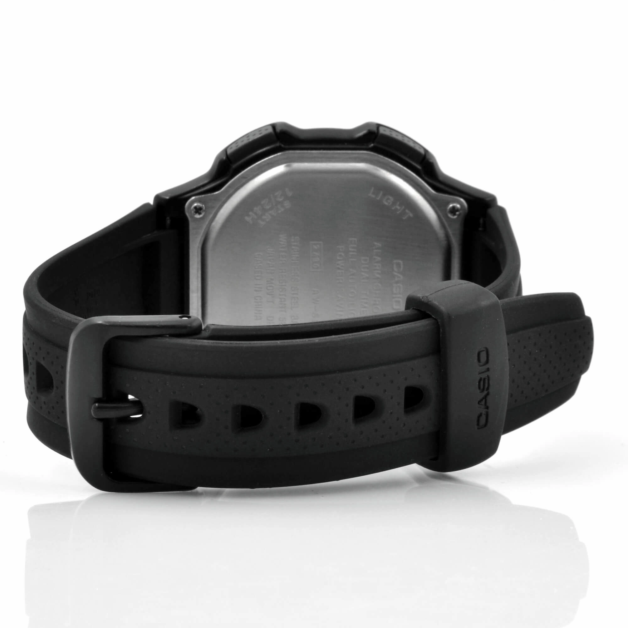 Casio Stainless Steel Case Black Band Watch | AWS-90-9A