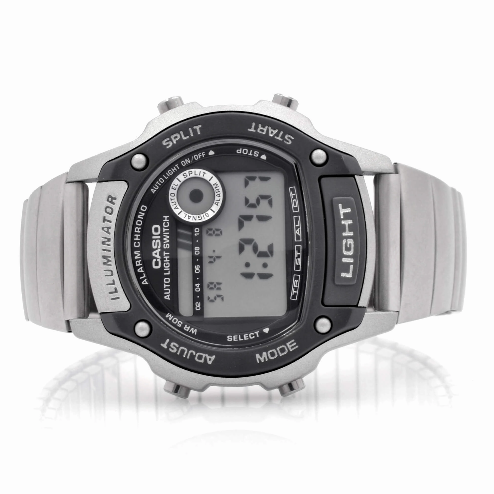 Casio Stainless steel Case Stainless steel Band Watch | W-94HE-1A