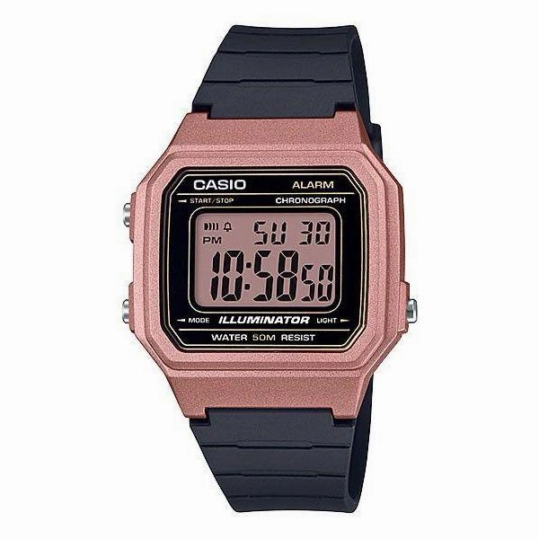 CASIO STANDARD COLLECTION MENS 50M - W-217HM-5AVDF