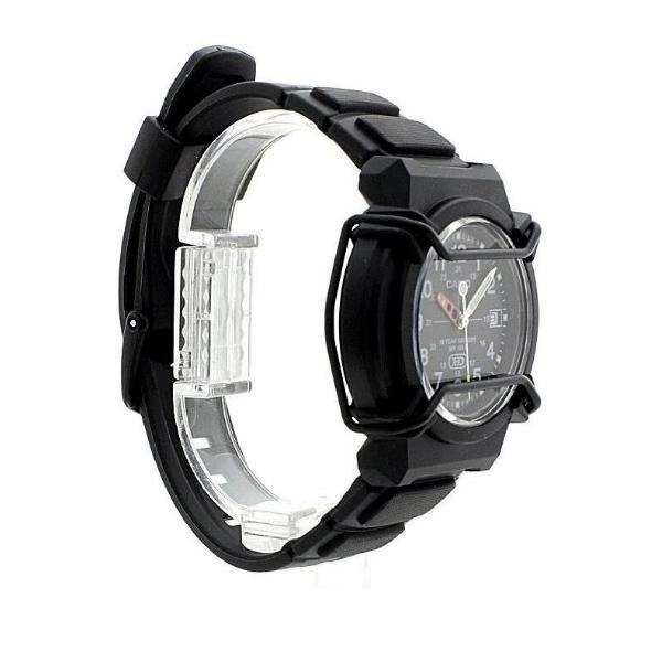 Casio Standard HDA-600B-1BVDF Black Resin Watch for Men and Women
