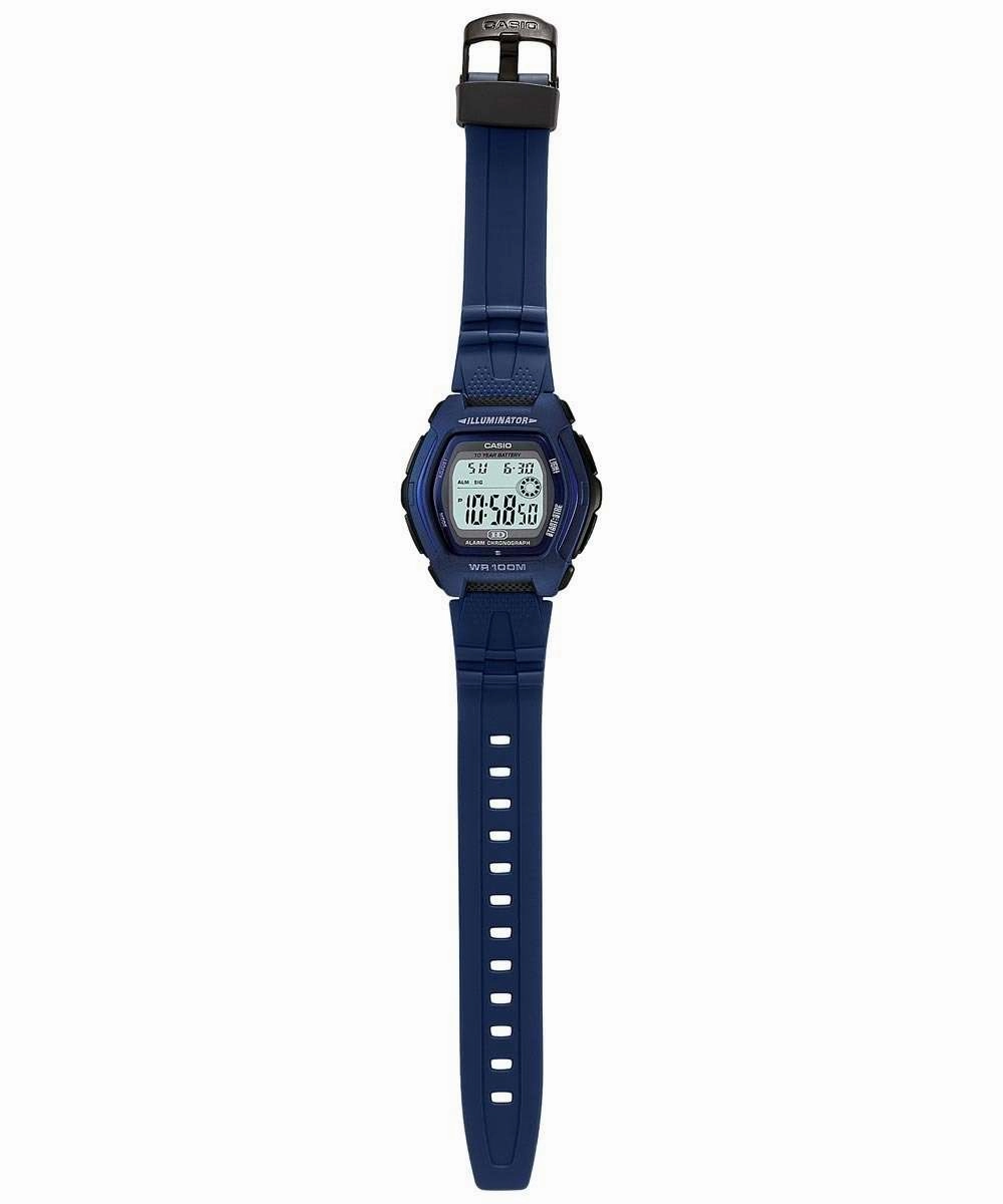 Casio Standard HDD-600C-2A Blue Resin Strap Watch for Men