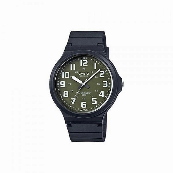 Casio Standard MW-240-3BVDF  Black Resin Strap Unisex Watch