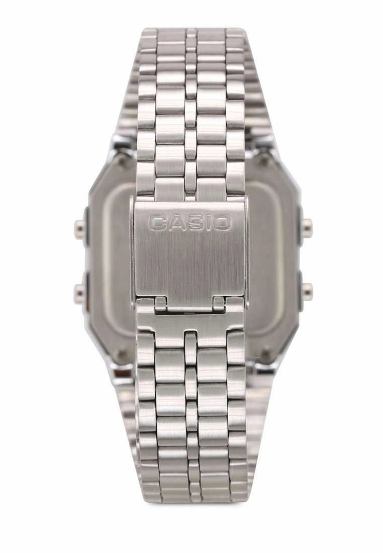 Casio Vintage A500WA-7D Silver Stainless Watch Unisex