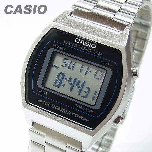 Casio Vintage B640WD-1A Silver Stainless Watch for Men and Women