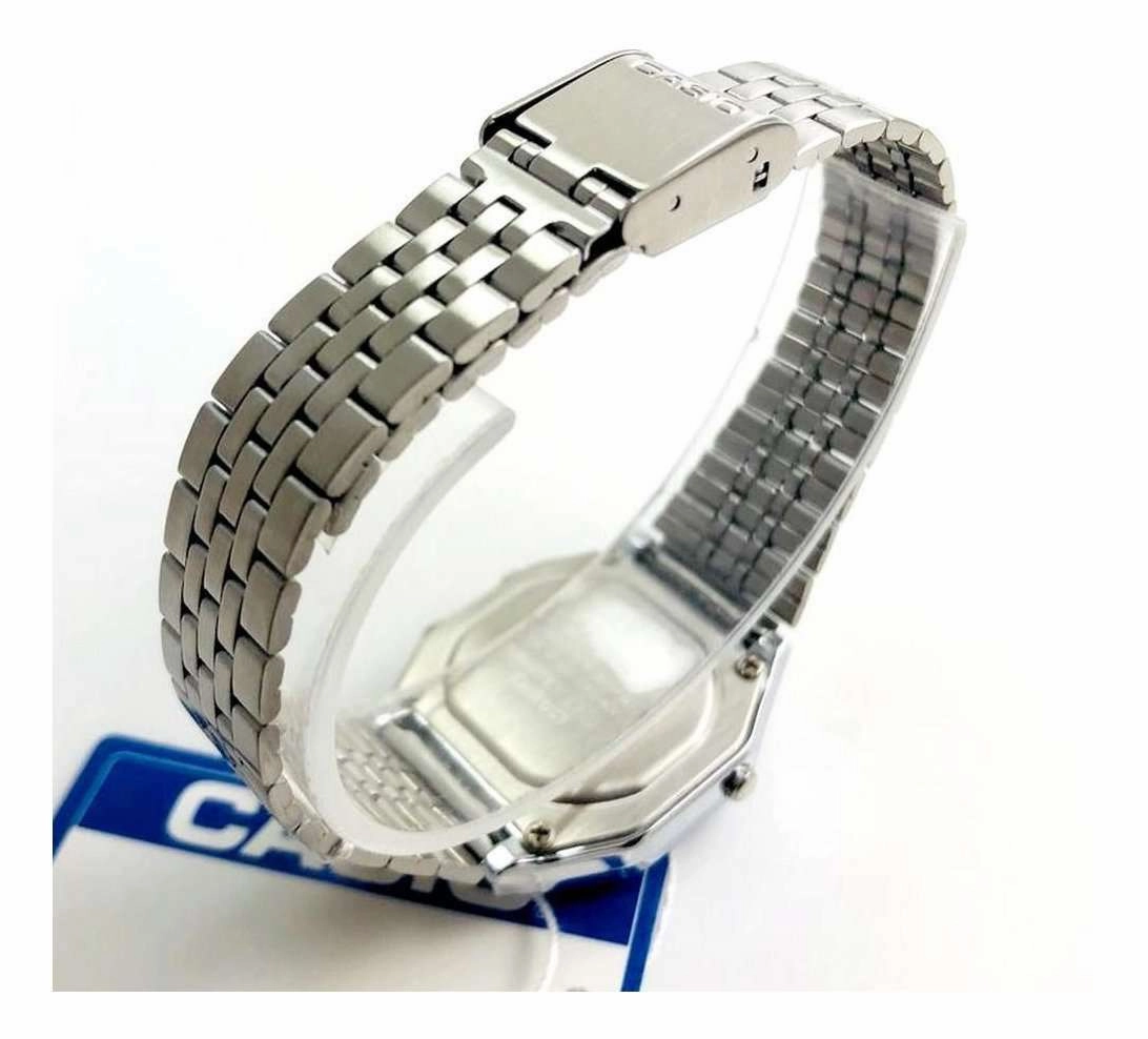 Casio Vintage LA680WA-7DF Silver Stainless  Watch for Women