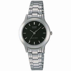 Casio Vintage LTP-1128A-1ARDF Silver Stainless Watch for Women
