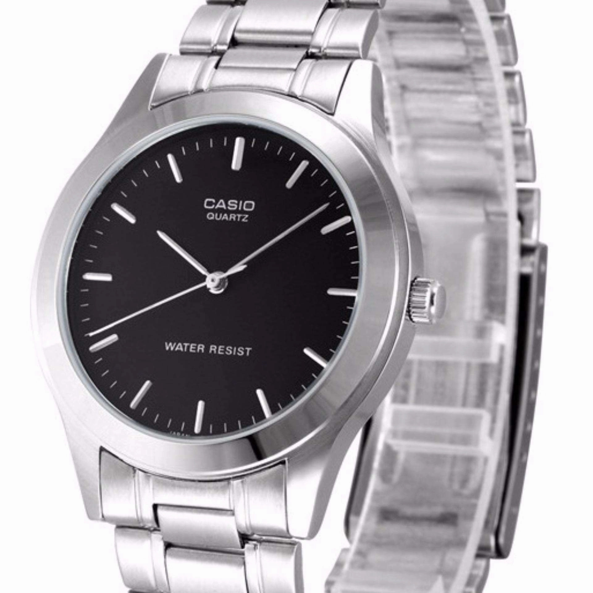 Casio Vintage LTP-1128A-1ARDF Silver Stainless Watch for Women