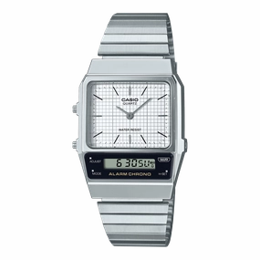 Casio Vintage Retro Stainless Steel Watch AQ800E-7A2