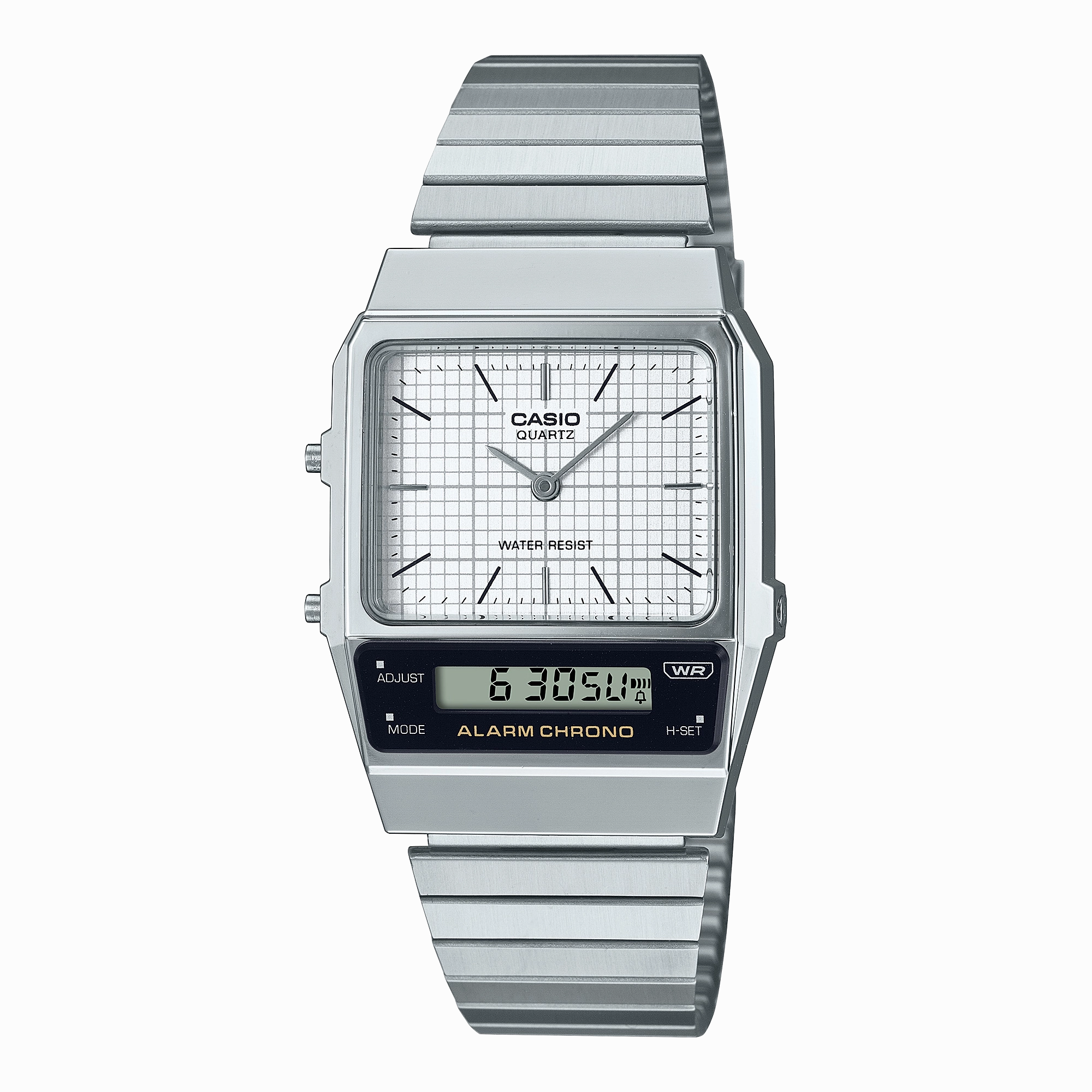 Casio Vintage Retro Stainless Steel Watch AQ800E-7A2