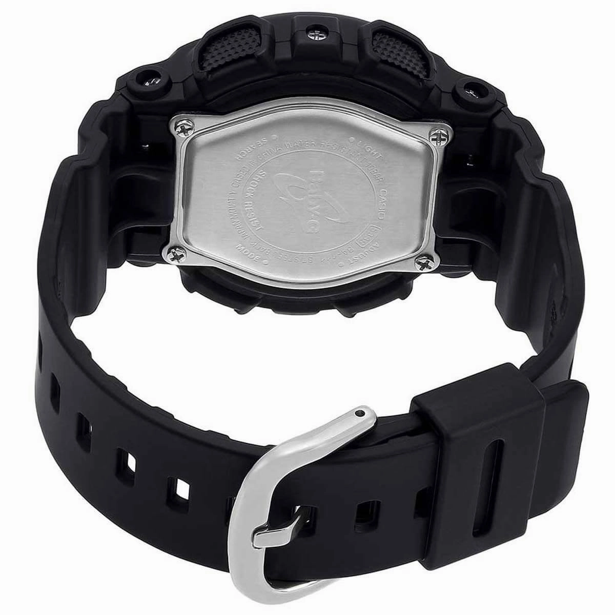 Casio Women's Analog-Digital Watch - Baby-G Black Resin Strap | BA110RG-1A