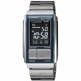 Casio Women's Watch - Futurist Black Dial Bracelet Dual Time Digital | LA-201W-1B
