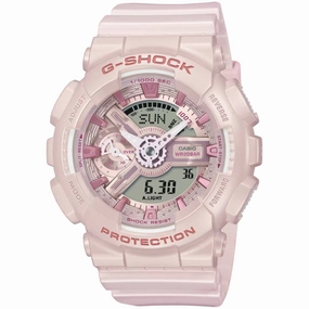 Casio Women's Watch - G-Shock Analog-Digital Dial Light Pink Strap | GMAS110ST-4A