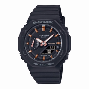 Casio Women's Watch - G-Shock Black Analog-Digital Dial Resin Strap | GMAS2100-1A
