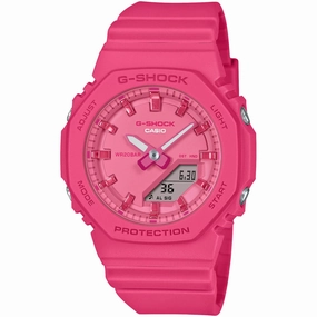 Casio Women's Watch G-Shock Pink and Grey Dial Analog-Digital GMA-P2100PP-4ACR