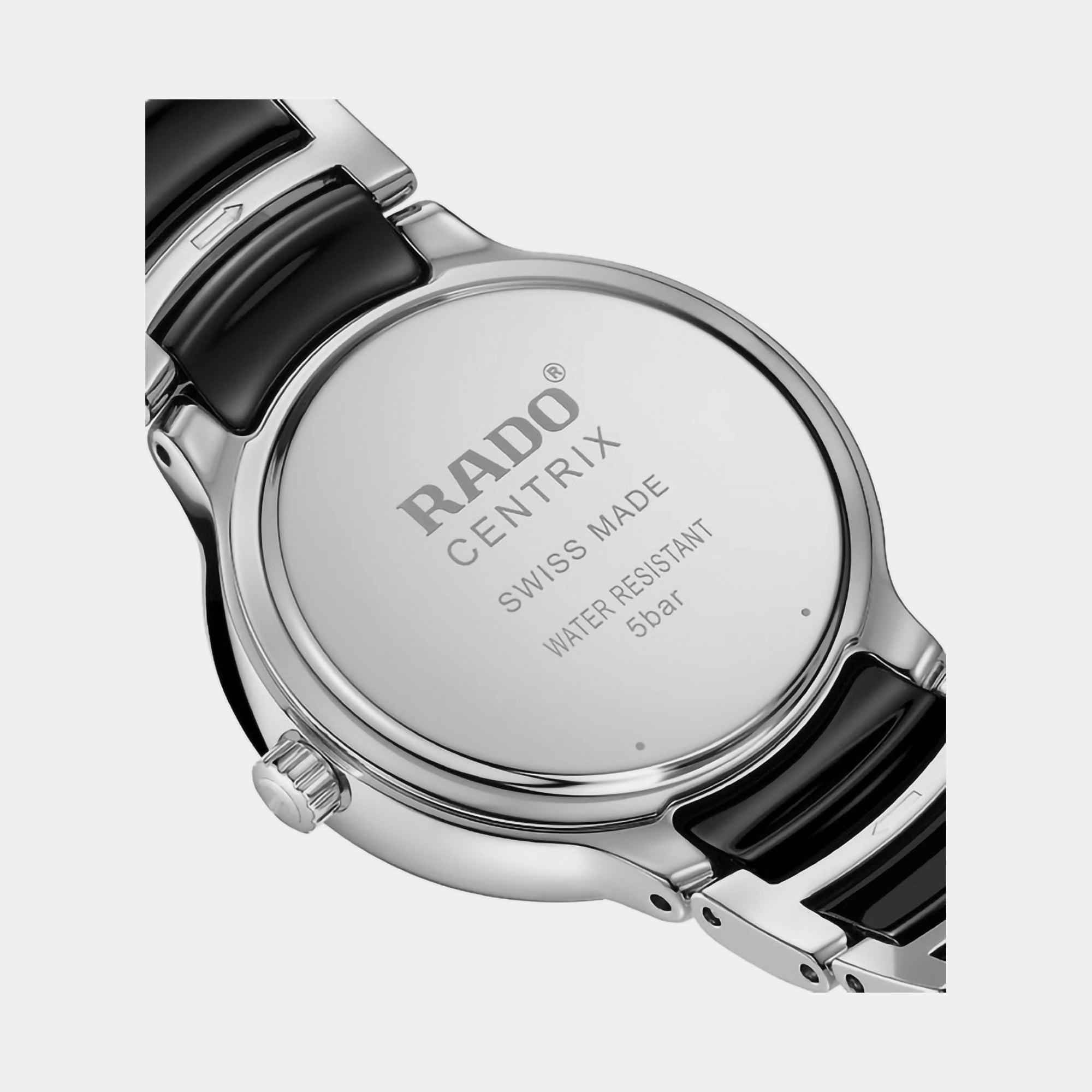 Centrix Women Black Analog Ceramic Watch R30026152