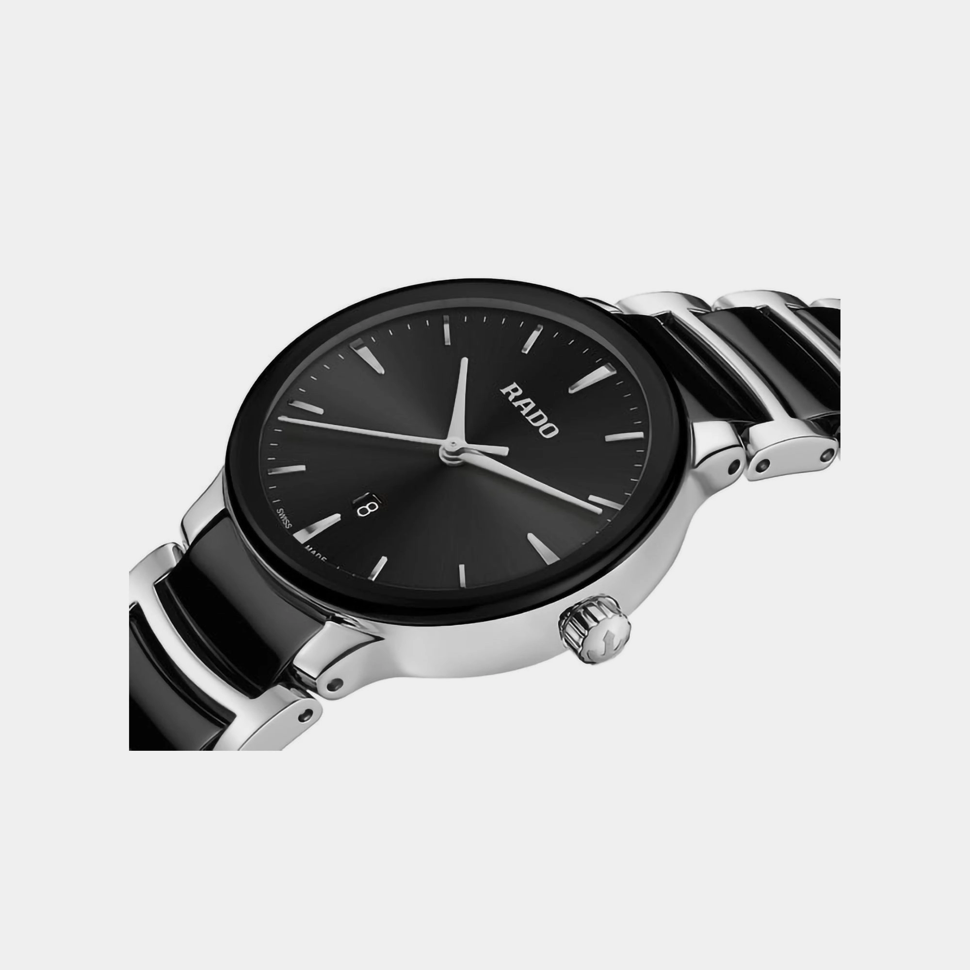 Centrix Women Black Analog Ceramic Watch R30026152