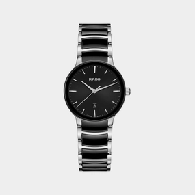 Centrix Women Black Analog Ceramic Watch R30026152