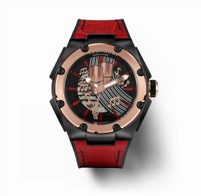 Chris Polanco Automatic Watch-46mm N23 red