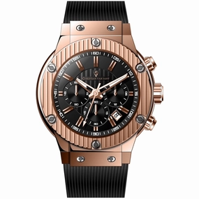 Christian Van Sant Men's Watch - Monarchy Quartz Red Dial Rubber Strap | CV8147