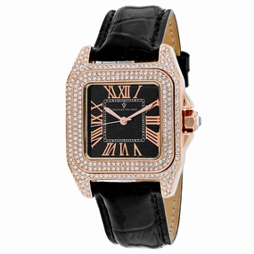 Christian Van Sant Women's Black dial Watch