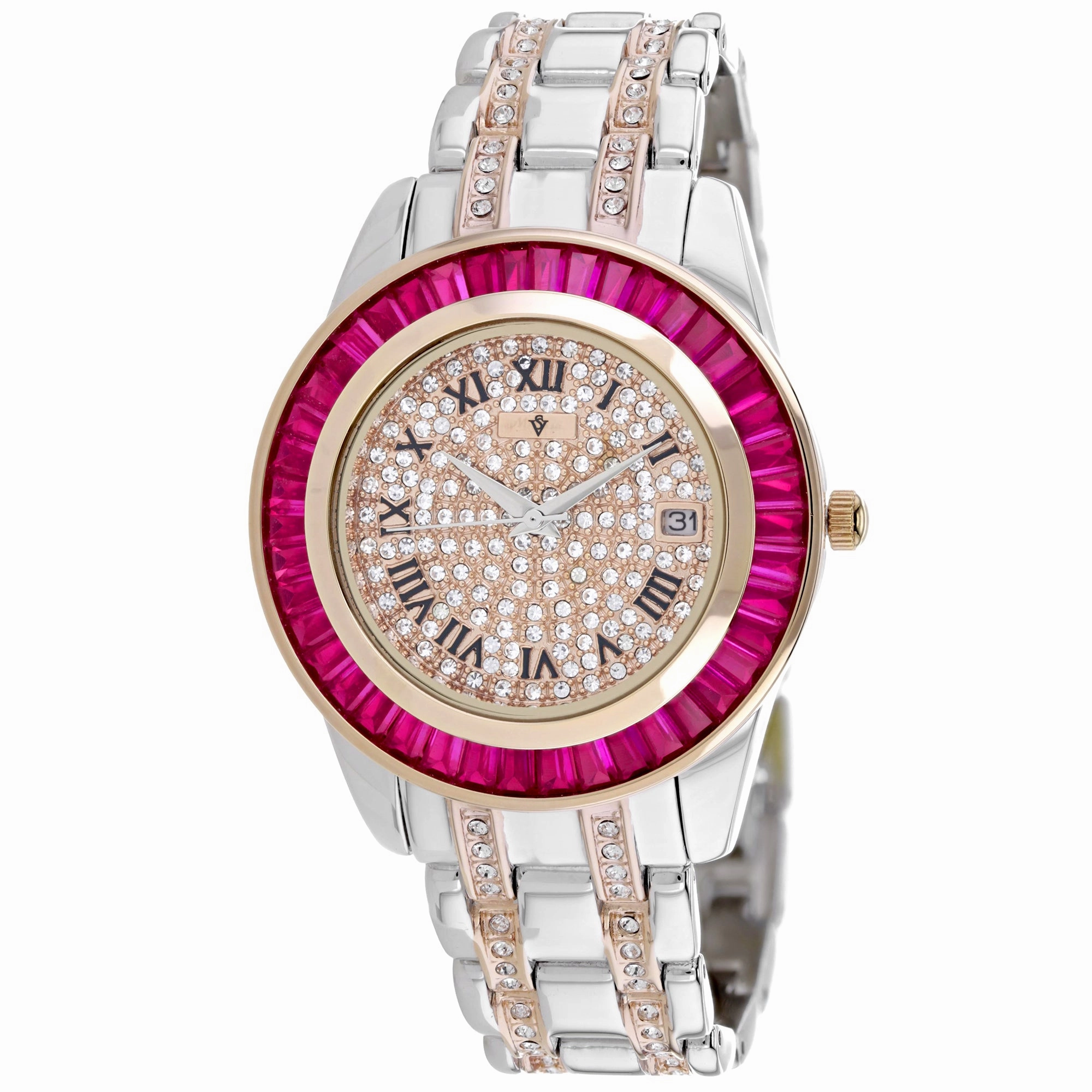 Christian Van Sant Women's Stella Rose Gold Dial Watch