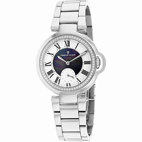 Christian Van Sant Women's Watch - Cybele Black Mop Dial Silver Bracelet | CV0236