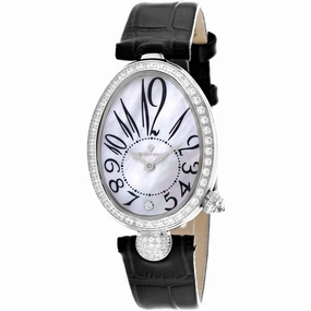 Christian Van Sant Women's Watch - Florentine Quartz Black Leather Strap | CV4290