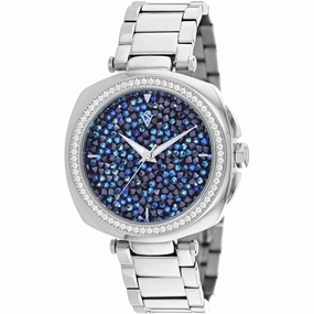 Christian Van Sant Women's Watch - Mirabella Blue Dial Silver Steel Bracelet | CV0490