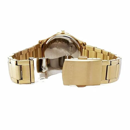 Citizen Analog Business Eco-Drive Rose Gold Fe6053-57W Womens Watch