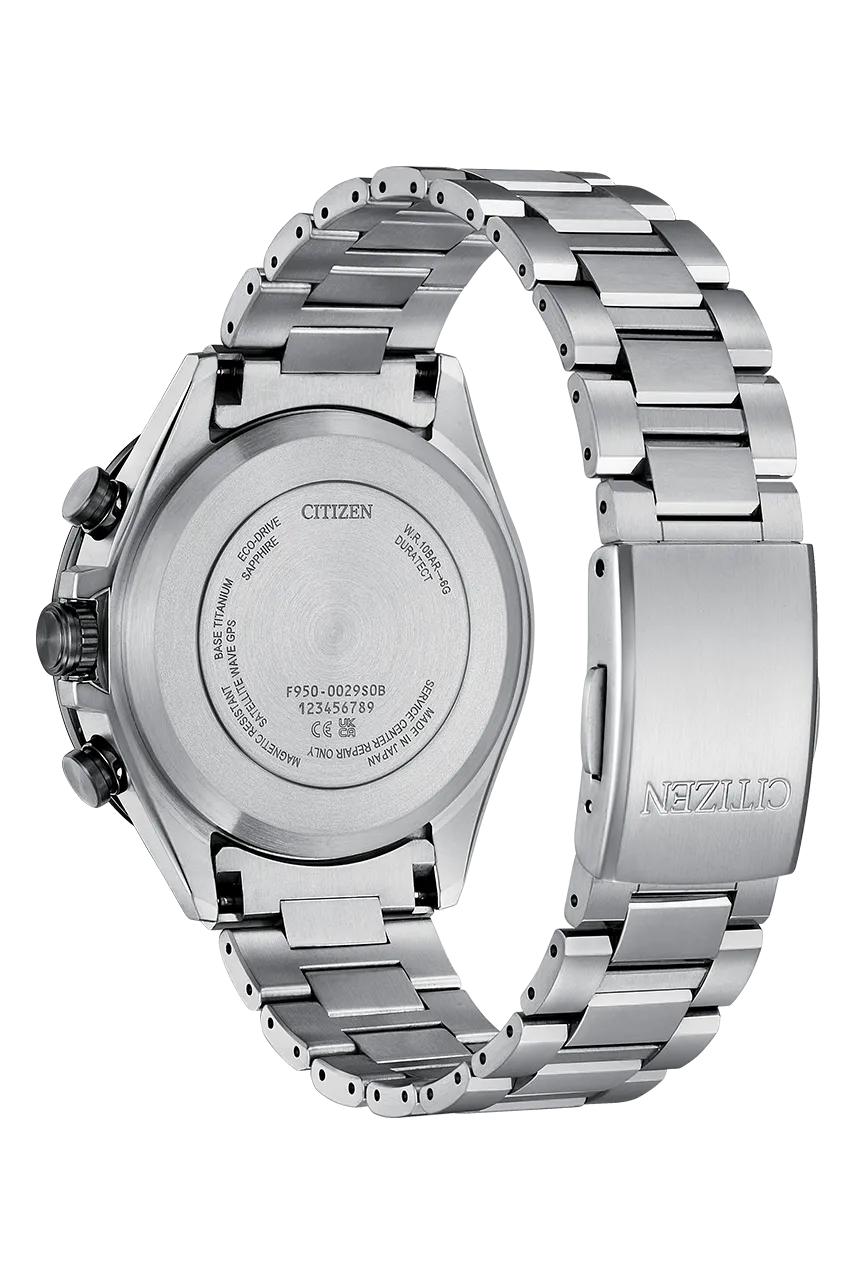 Citizen Attesa Satellite Eco-Drive Titanium Watch CC4058-67X