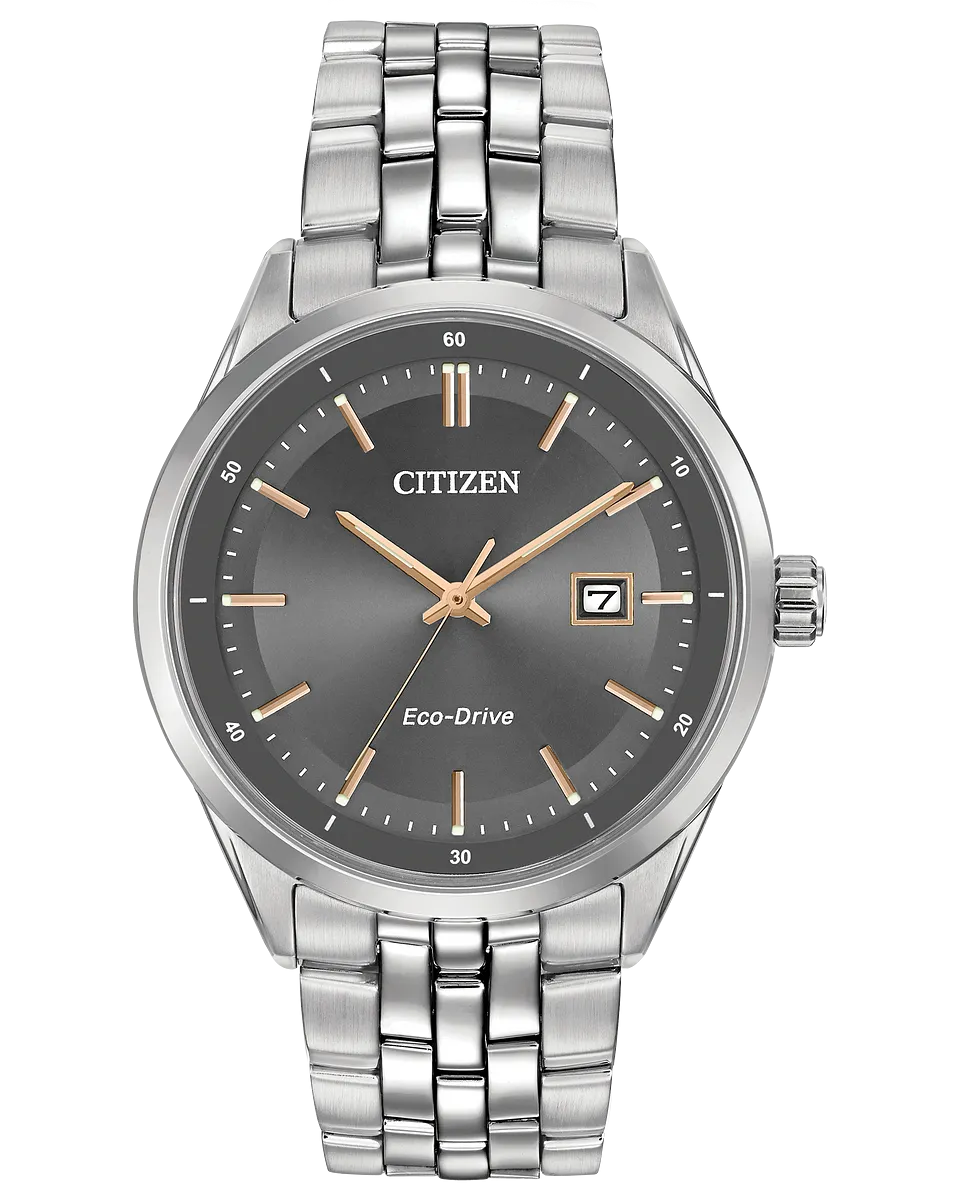 Citizen Eco-Drive Stainless Steel Corso Men's Watch BM7251-53H