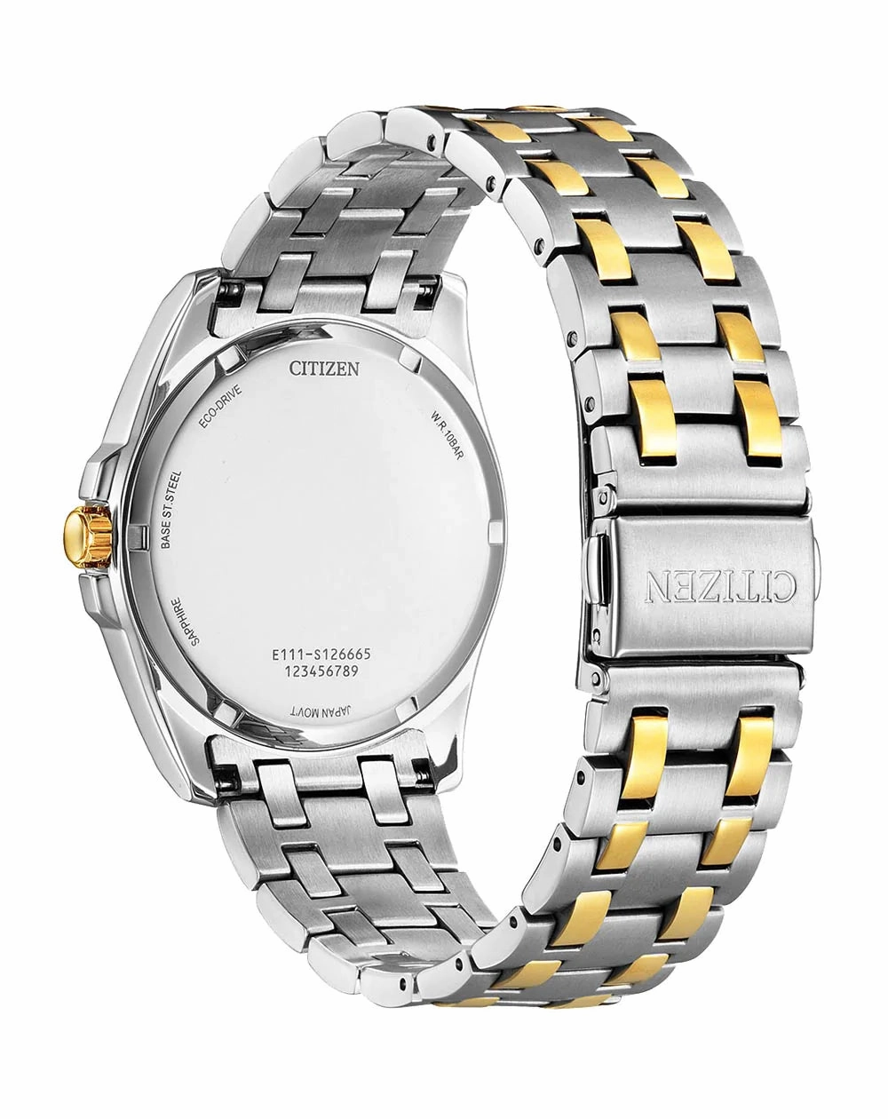 Citizen Eco Drive Bracelet Silver Dial Watch BM7534-59A