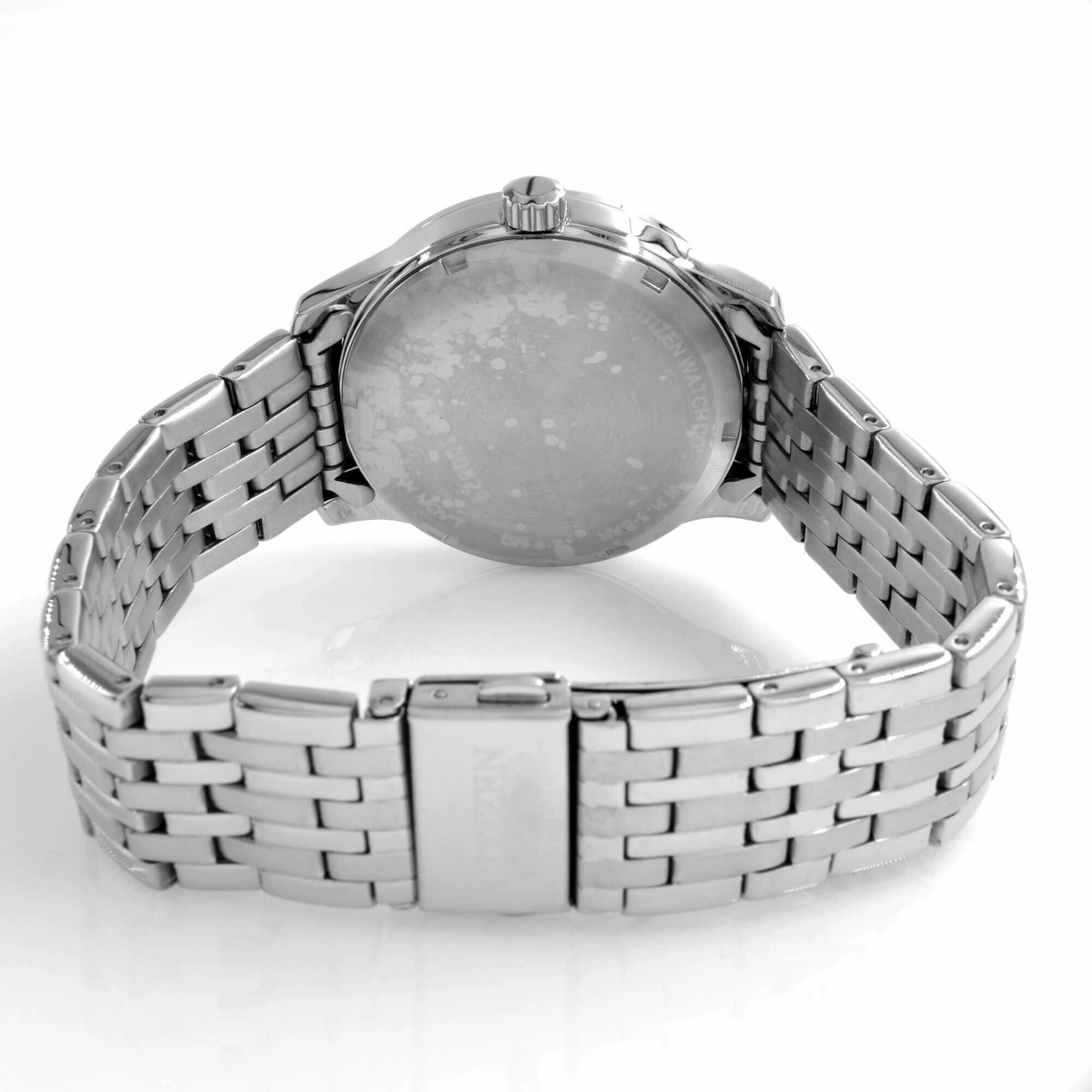 Citizen Men's Watch - Automatic Blue Dial Silver Stainless Steel Bracelet | NH8350-59L