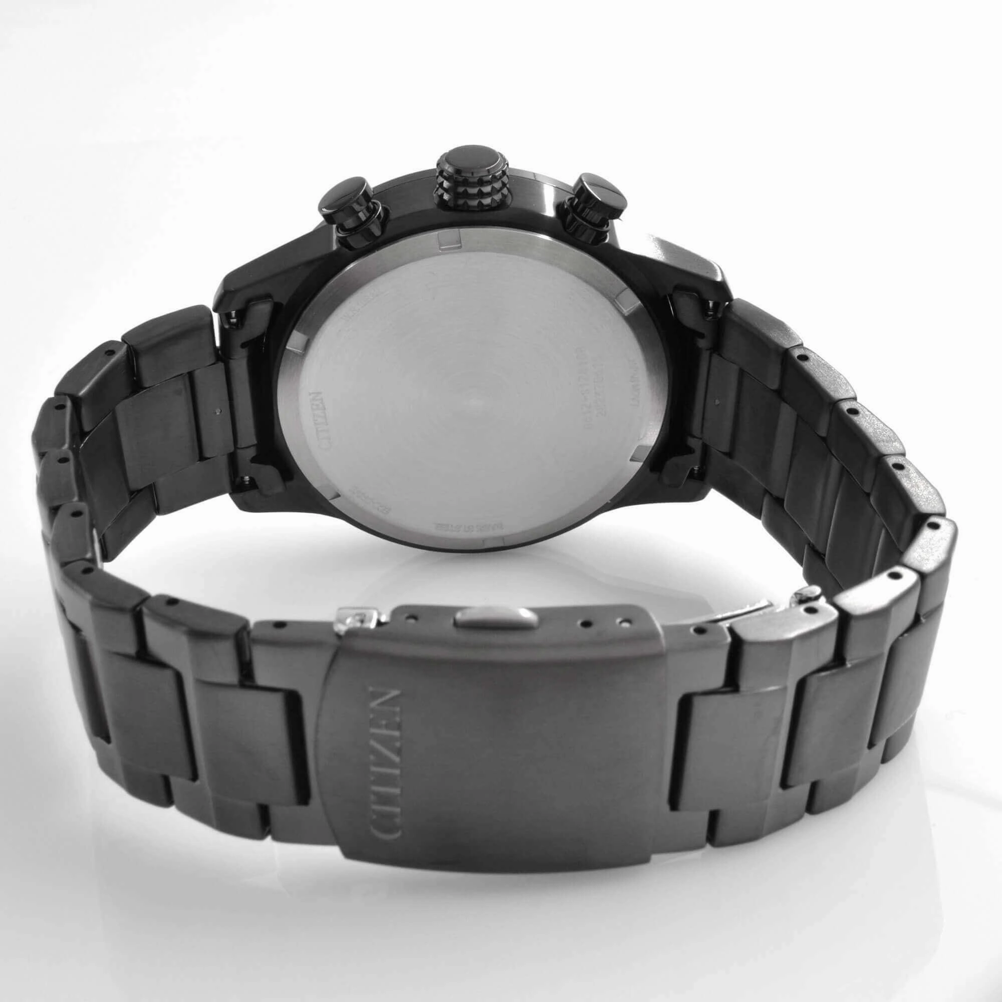 Citizen Men's Watch - Chronograph Power Reserve Grey Steel Bracelet | CA0797-84E