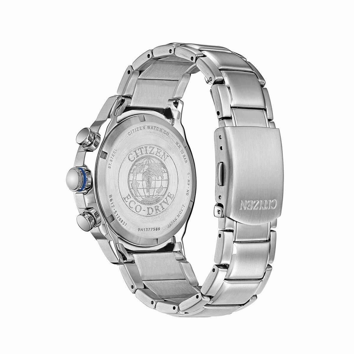 Citizen Men's Watch - Chronograph Stainless Steel Case Blue/Grey Dial | CA0731-82L