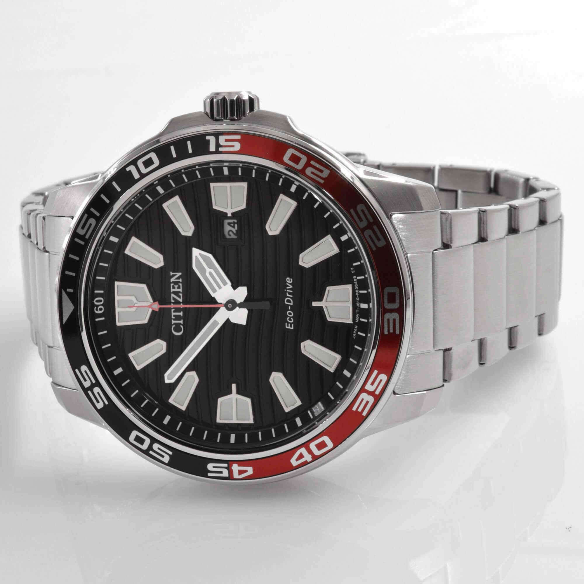 Citizen Men's Watch - Eco-Drive Power Reserve Black Dial Steel Bracelet | AW1527-86E