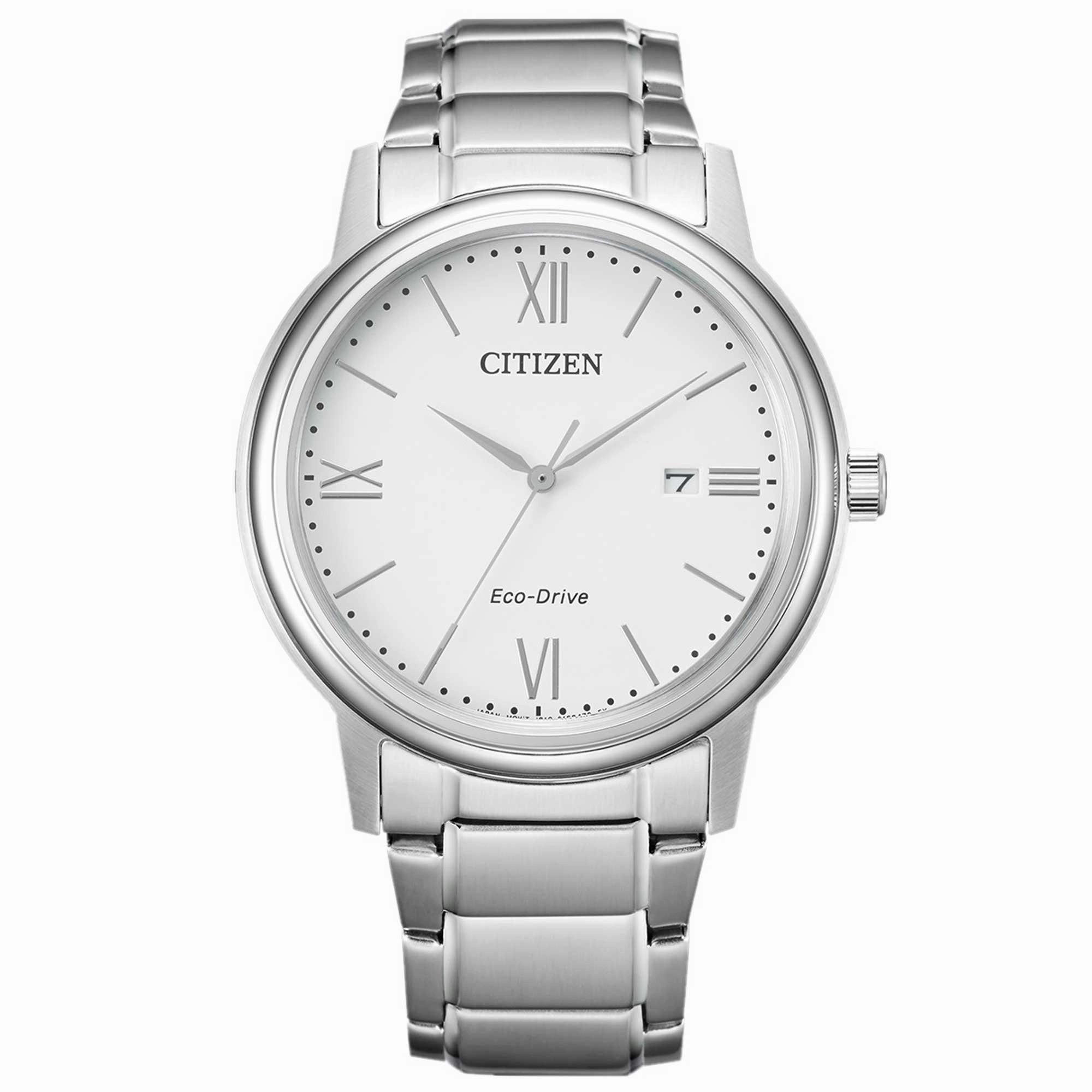 Citizen Men's Watch - Eco-Drive Silver Dial Stainless Steel Bracelet | AW1670-82A