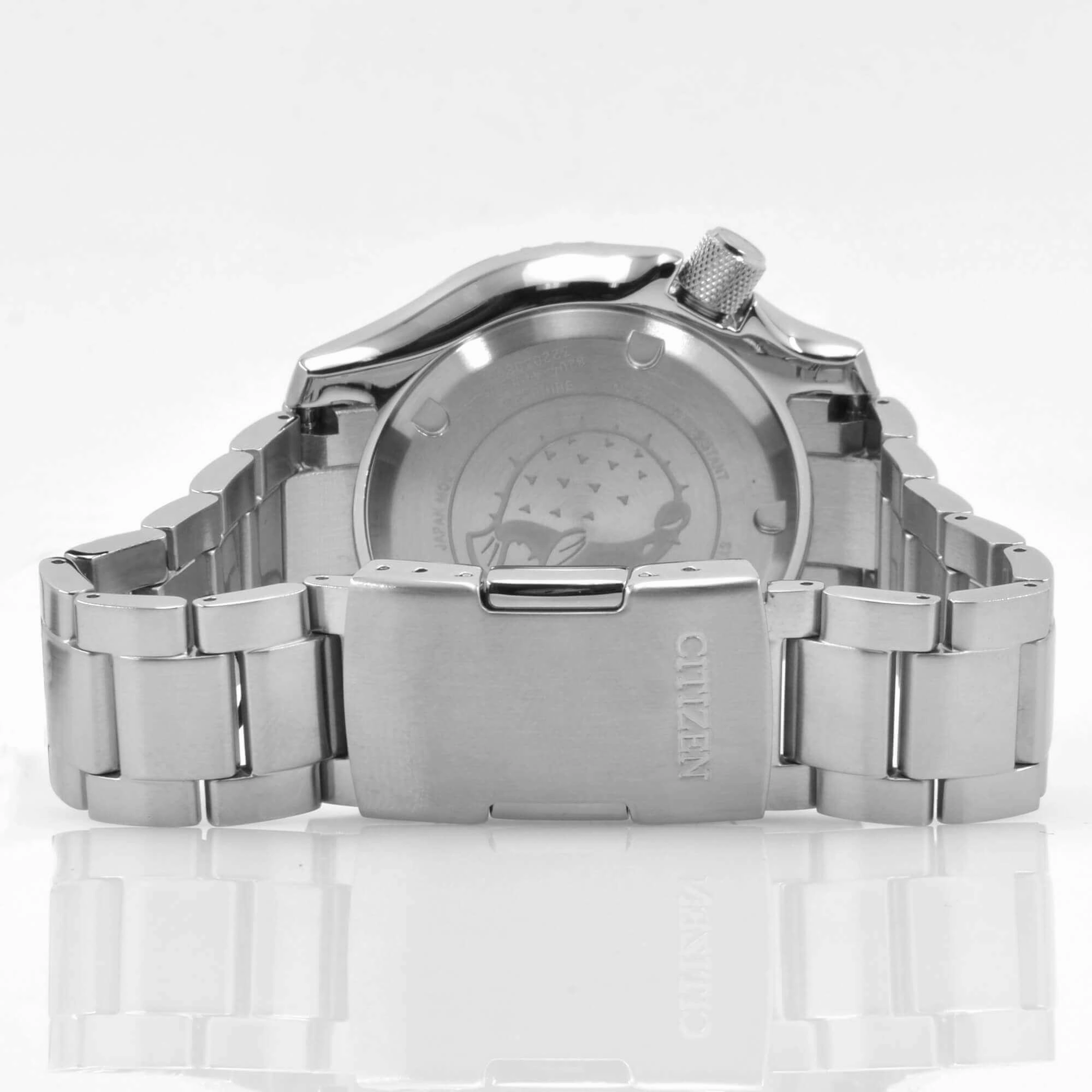 Citizen Men's Watch - Promaster Date Display Blue Dial Silver Bracelet | NY0136-52L