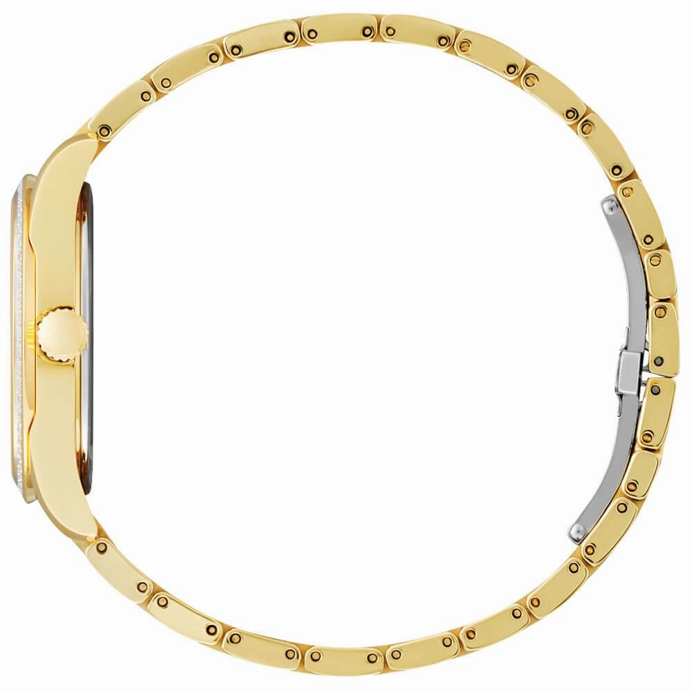 Citizen Women's Diamond Watch - Arezzo Silver Tone Dial Bracelet | EM0882-59A