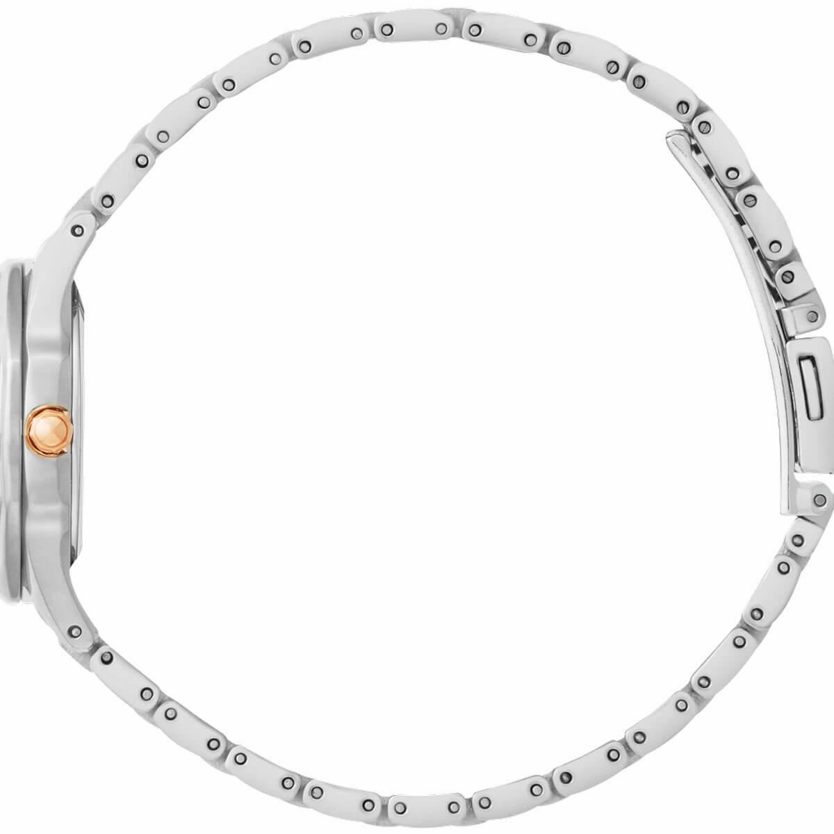 Citizen Women's Diamond Watch - Corso Blue Dial Two Tone Bracelet | EW2584-53L