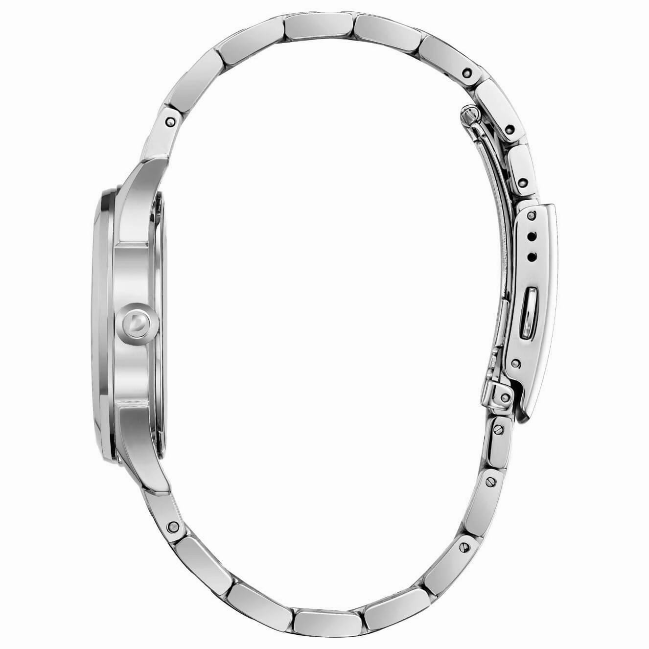 Citizen Women's Eco Drive Watch - Drive Silver Tone Dial Steel Bracelet | FE6140-54A