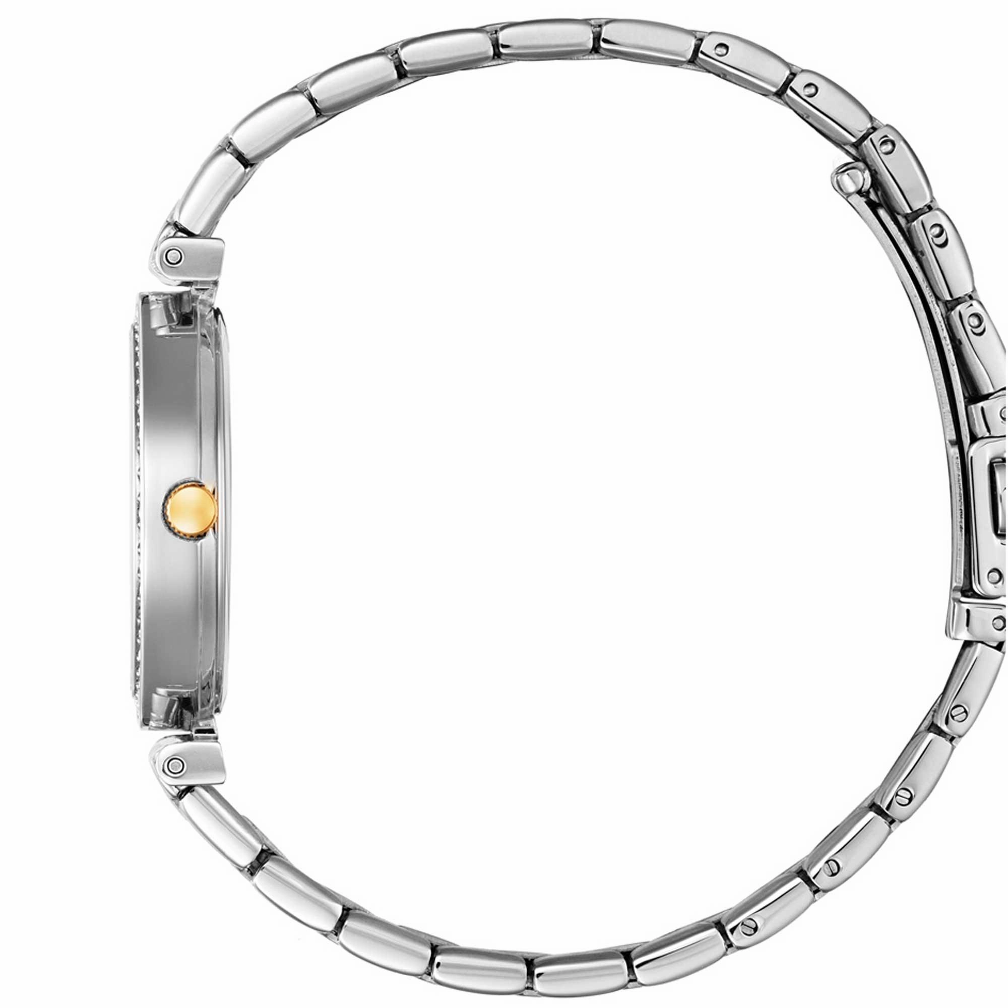 Citizen Women's Watch - Quartz Silver and Rose Stainless Steel Bracelet | ER0216-59D