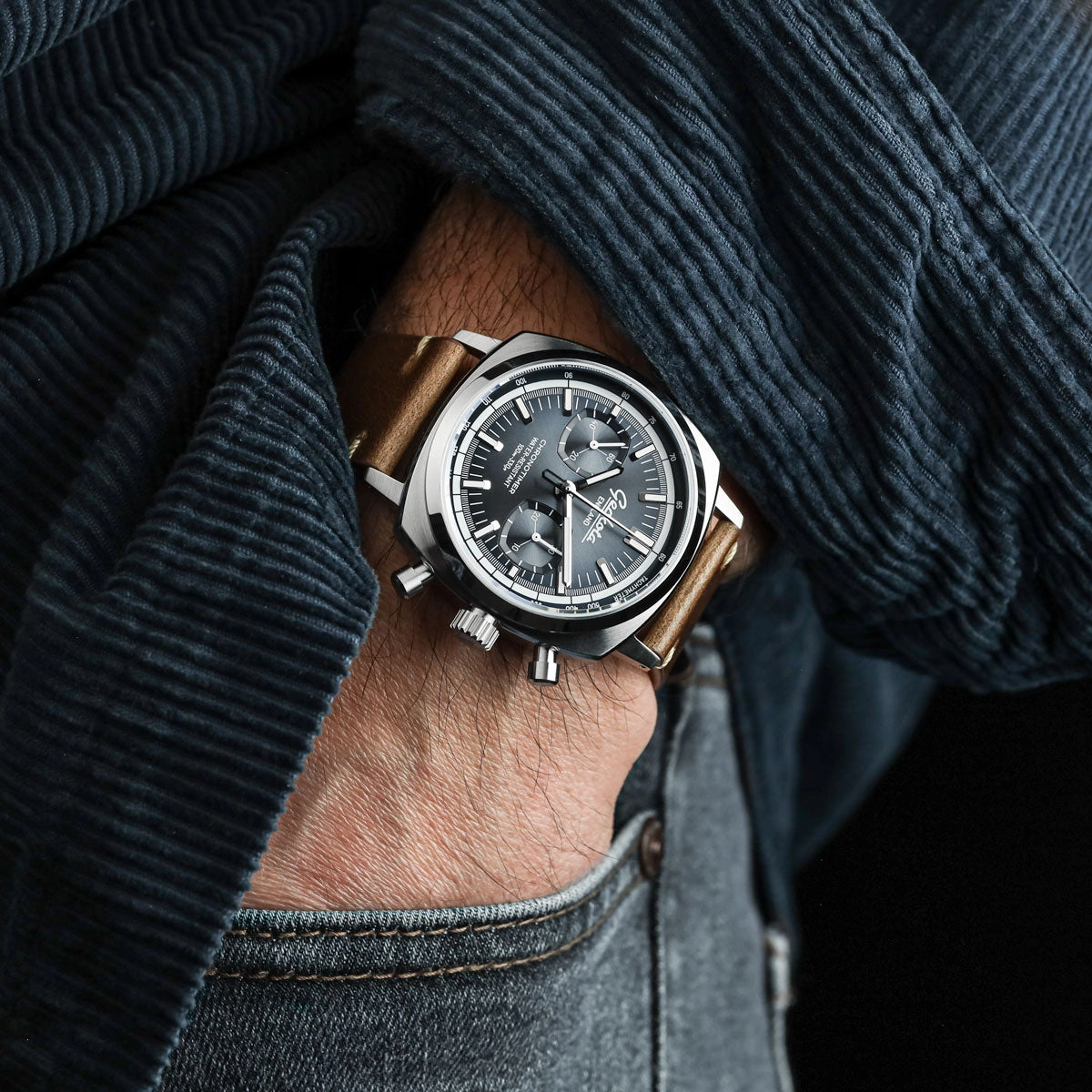 Classic Chronotimer Watch Aegean Blue