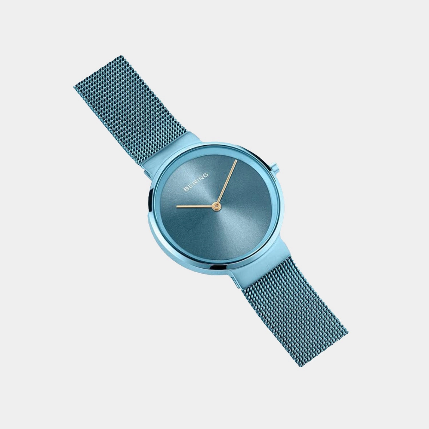 Classic Women Blue Dial Analog Stainless Steel Watch 14531-388