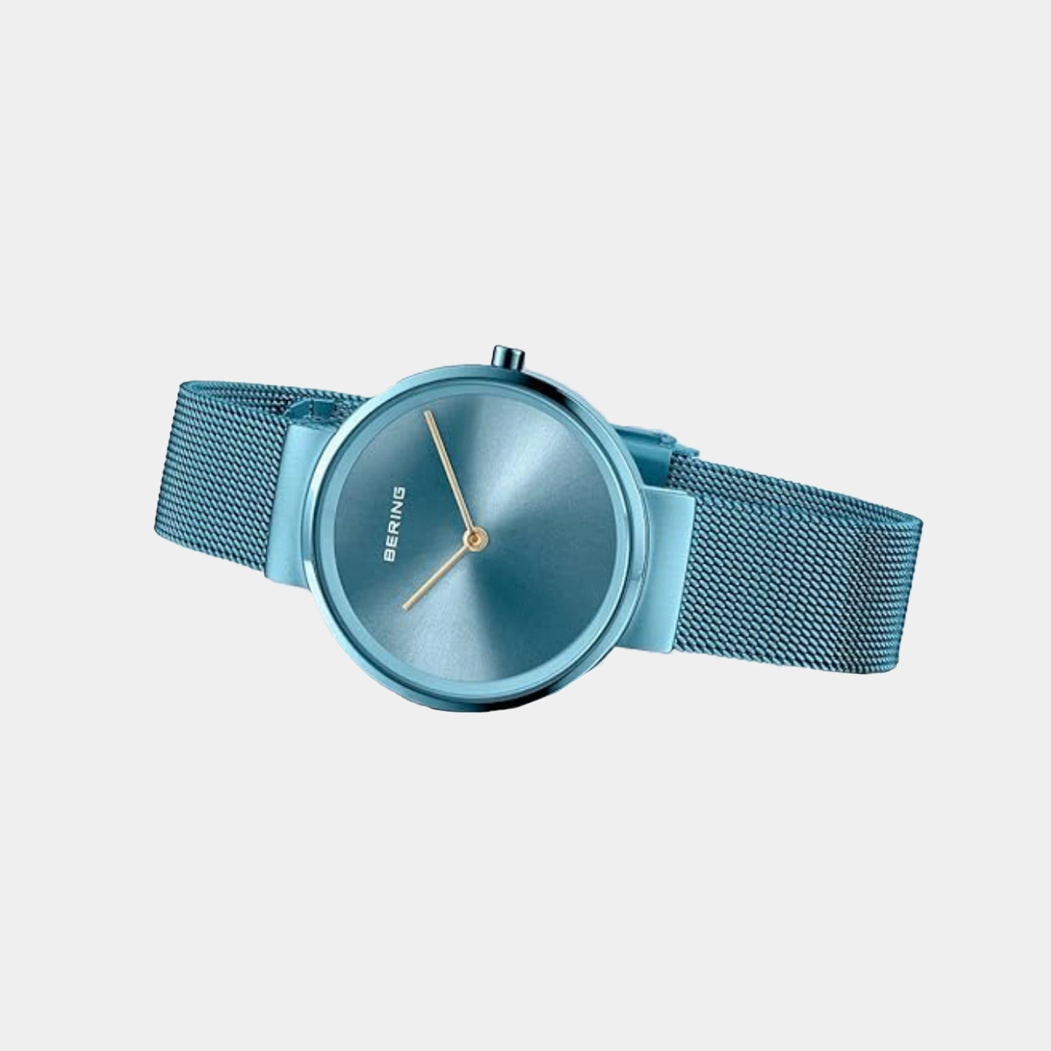 Classic Women Blue Dial Analog Stainless Steel Watch 14531-388