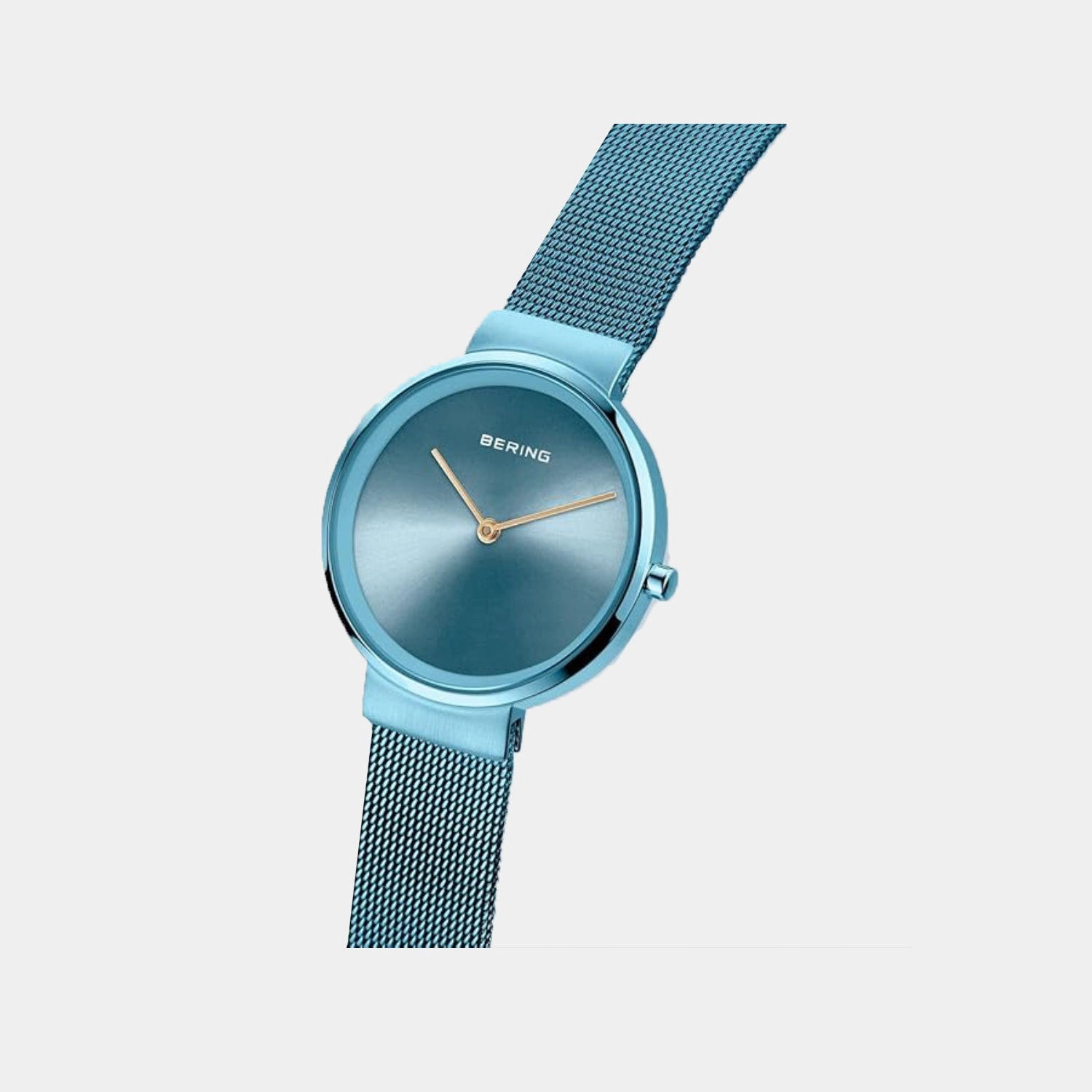 Classic Women Blue Dial Analog Stainless Steel Watch 14531-388