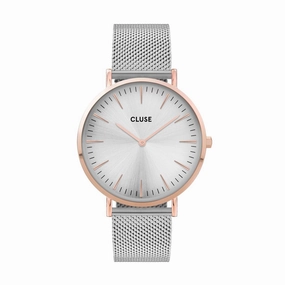 CLUSE Boho Chic Mesh Rose Gold Watch CW0101201006