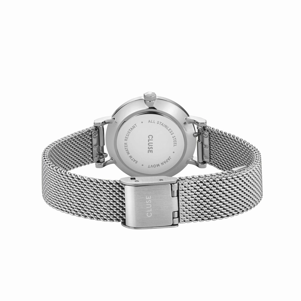 CLUSE Boho Chic Petite Mesh Silver Watch CW0101211007